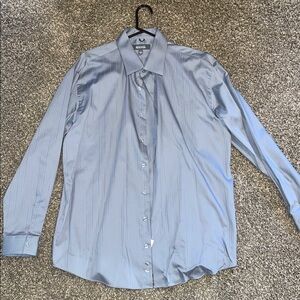 Kenneth Cole Reaction Silver Dress Shirt